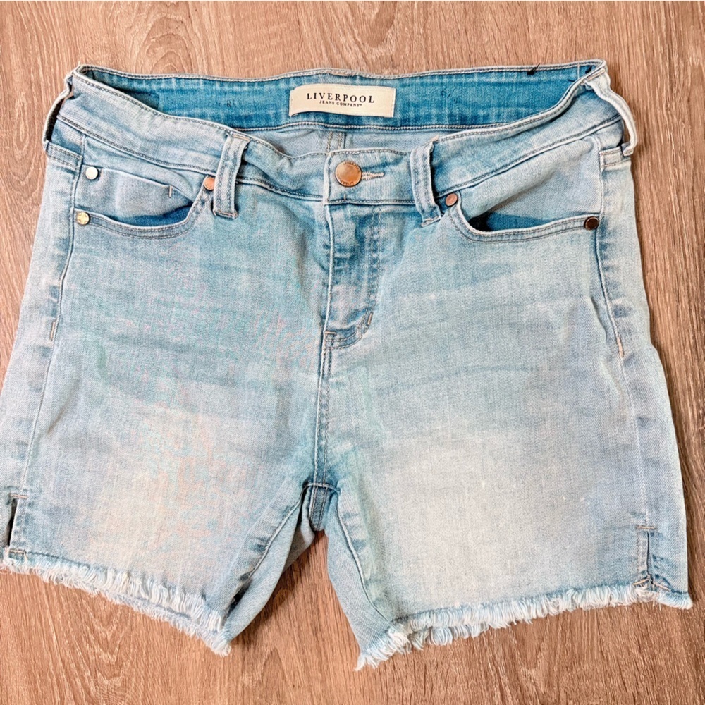 Liverpool denim shorts